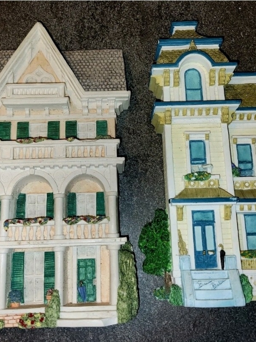 (2) Brian Baker collection San Francisco town Homes